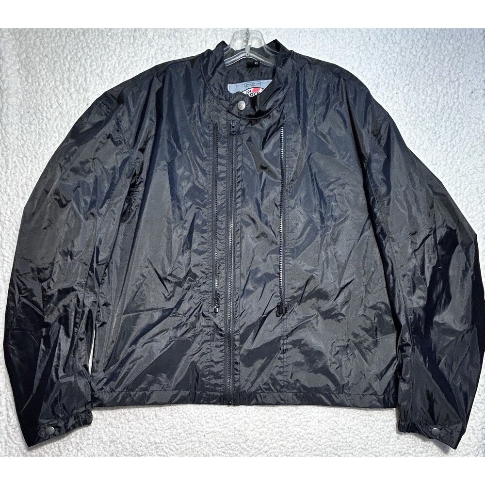 Joe Rocket Mens XL Black Lightweight Motorcycle Riding Jacket Windbreaker Liner